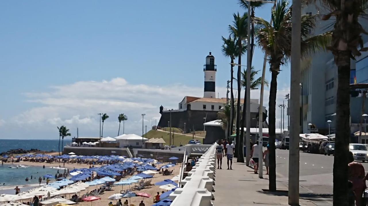 Flat O Point Do Carnaval Do Farol Da Barra Apartment Salvador Exterior photo